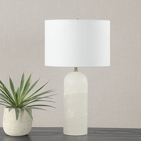 Ixia 25 inch 100 watt Honed Off-White Table Lamp Portable Light