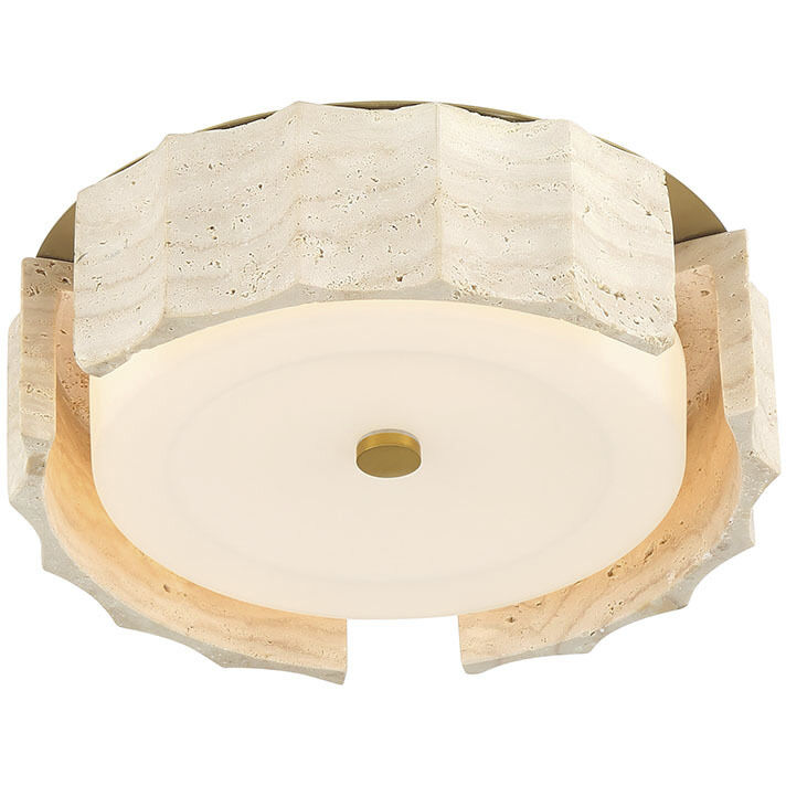 Roslington LED 11.5 inch Gold Flush Mount Ceiling Light