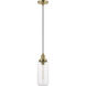 Oakhurst 1 Light 5 inch Antique Brass Mini Pendant Ceiling Light