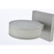 Raine 5 inch Silver Outdoor Wall Light