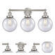 Beacon 3 Light 24.5 inch Brushed Satin Nickel Bath Vanity Light Wall Light