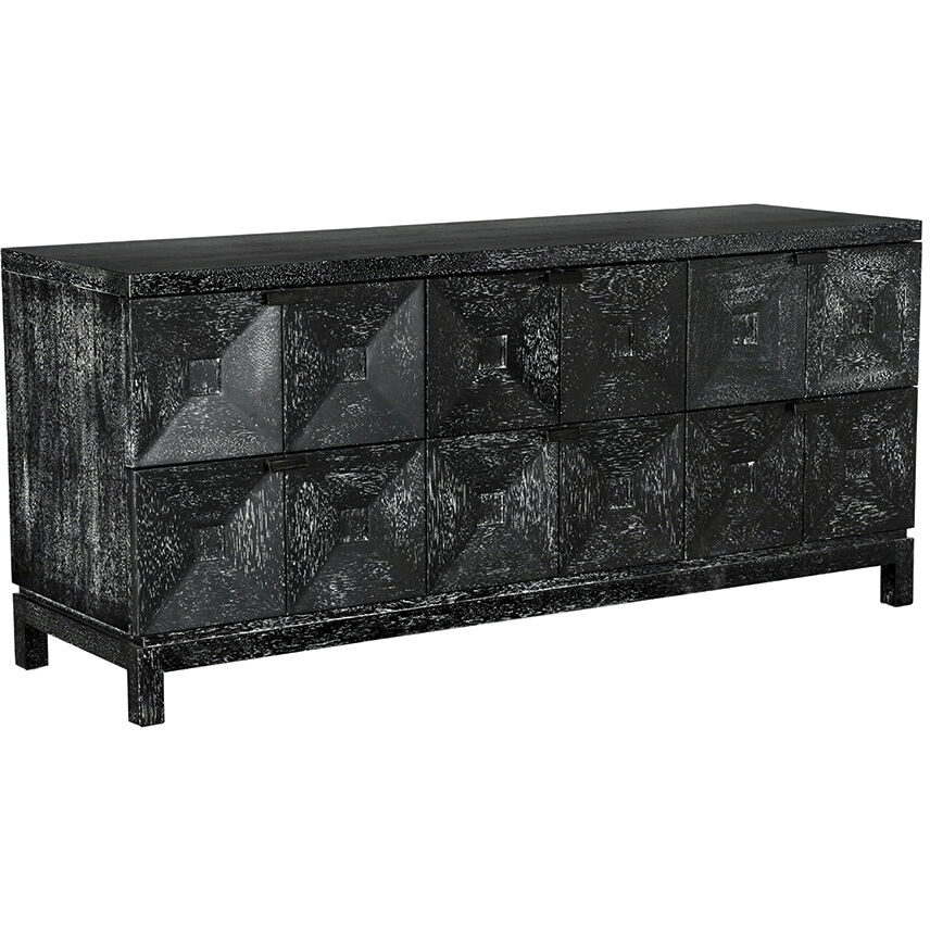 Musashi 72 X 22 inch Black Walnut Console