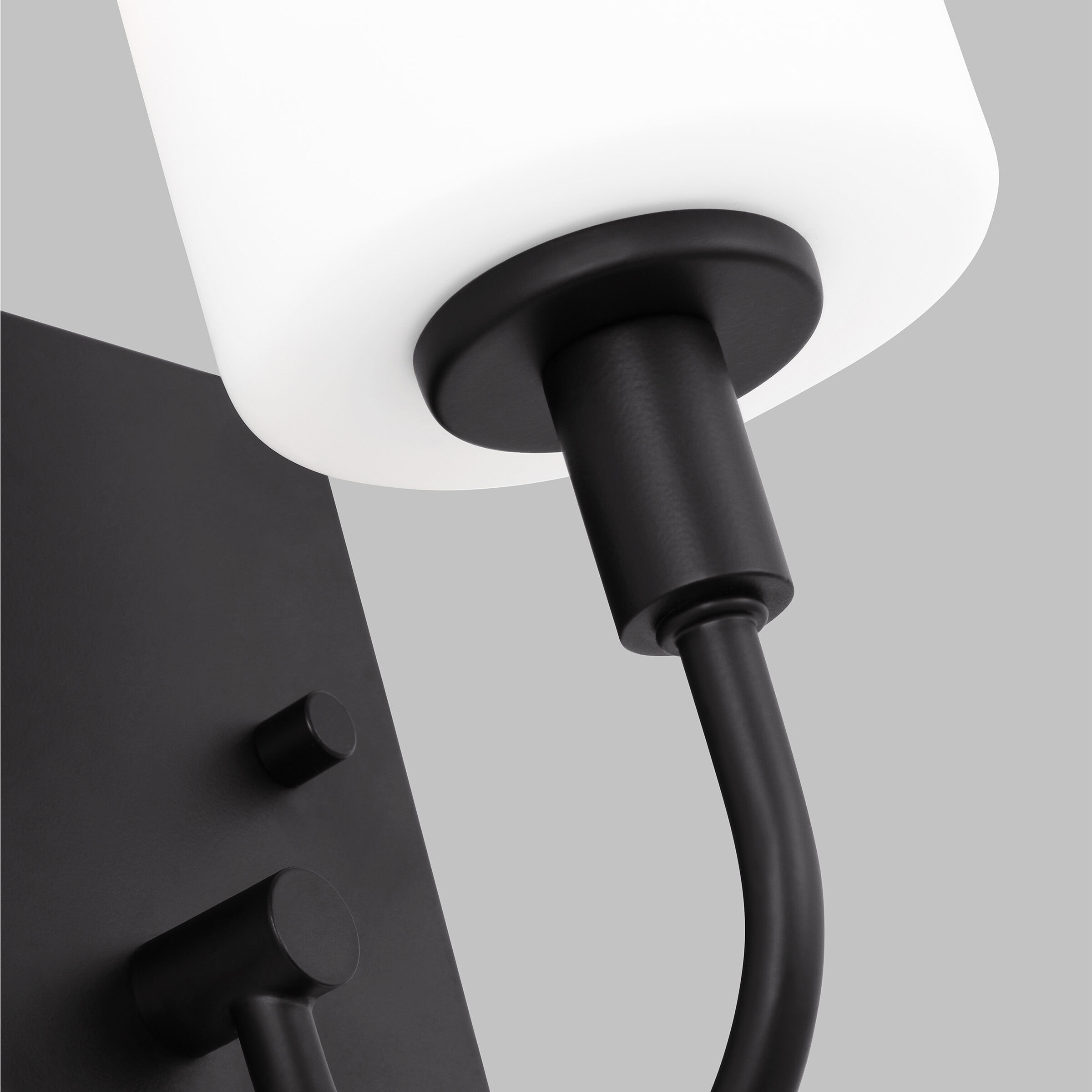 Oak Moore 1 Light 4.88 inch Midnight Black Bath Vanity Wall Light