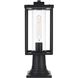 Memphis 1 Light 16.5 inch Black Outdoor Post Light