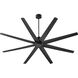 Fleet 72 inch Black Ceiling Fan