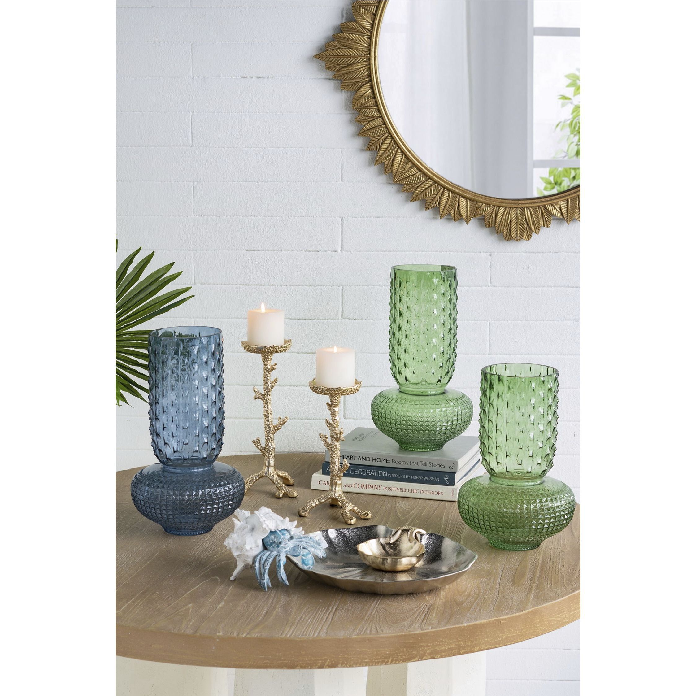 Anita 11.8 X 4.7 inch Candle Holder