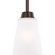 Kerrville 1 Light 4.38 inch Bronze Mini-Pendant Ceiling Light