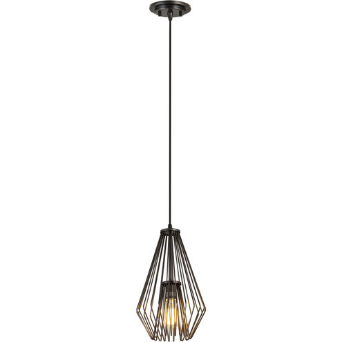 Quintus 1 Light 9.25 inch Plated Bronze Pendant Ceiling Light