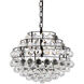 Savannah 3 Light 16 inch Black Pendant Ceiling Light