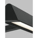 Sean Lavin Dessau 9.1 watt Polished Nickel Picture Light Wall Light, Integrated LED