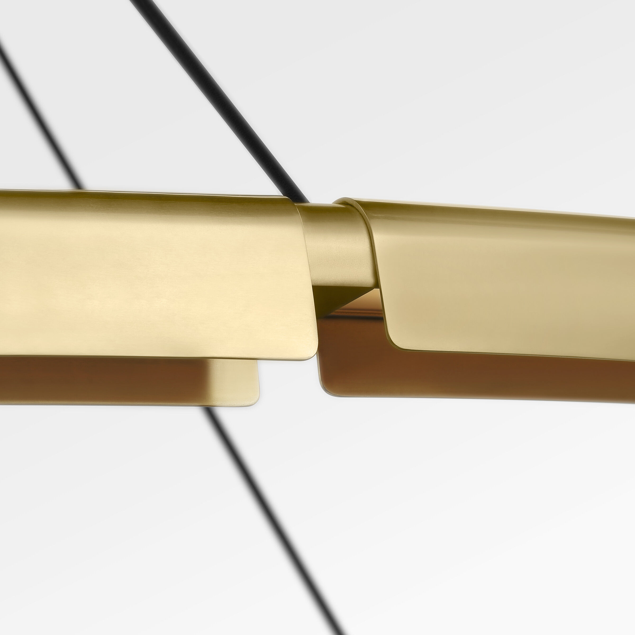 Peter Bristol Cloak LED 48.6 inch Hand-Rubbed Antique Brass Chandelier Ceiling Light