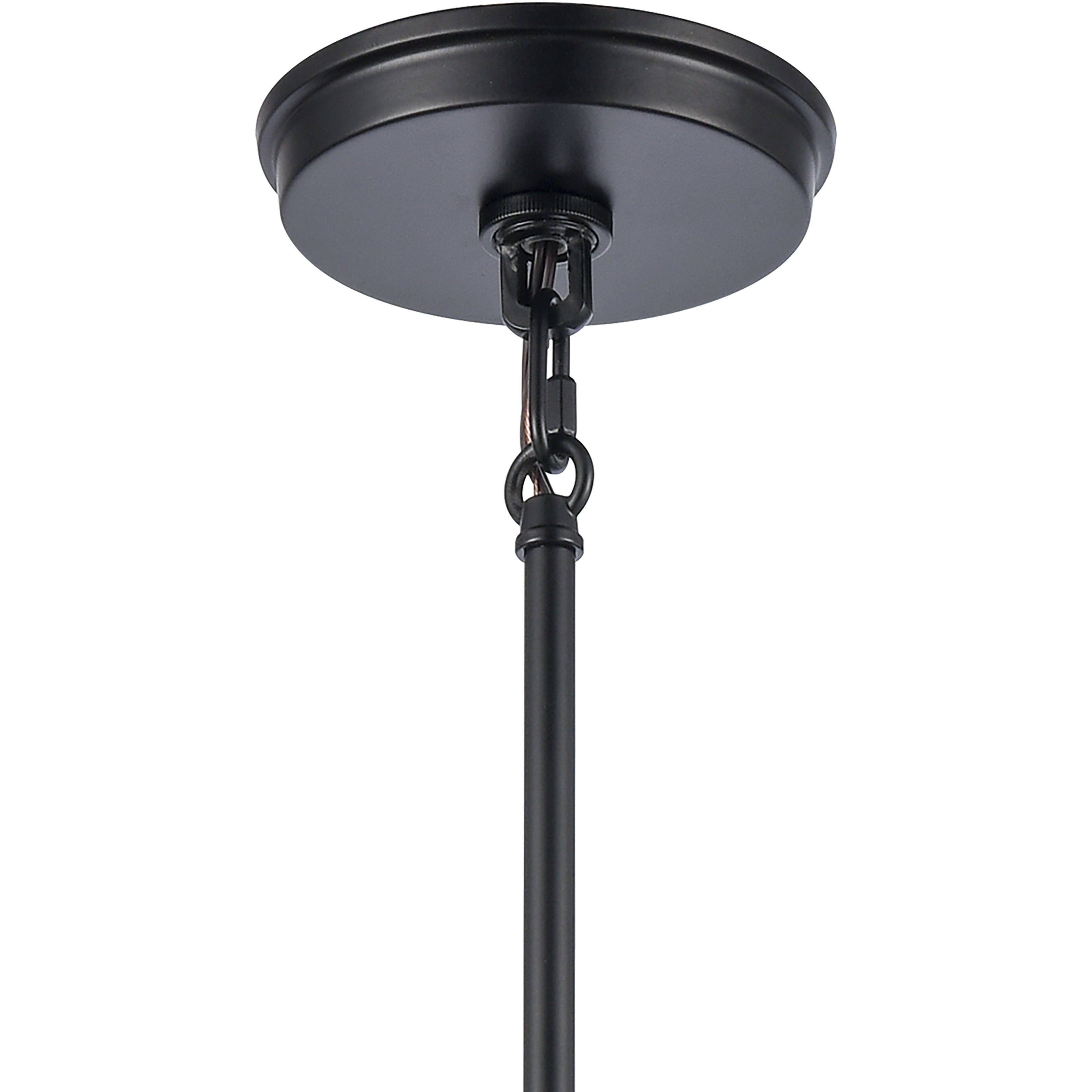 Boyer 1 Light 11 inch Matte Black Pendant Ceiling Light