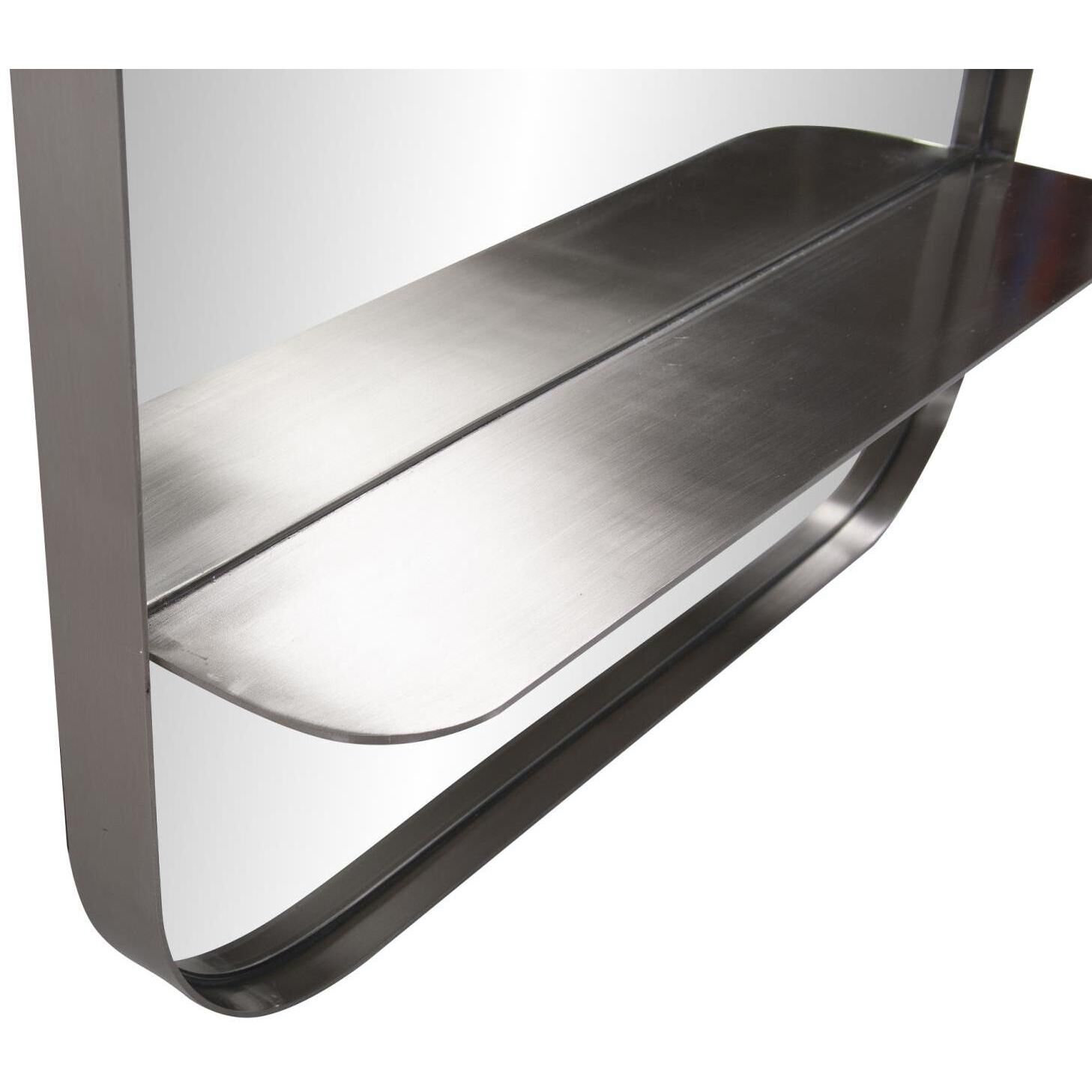 Gavan 44 X 20 inch Silver Mirror