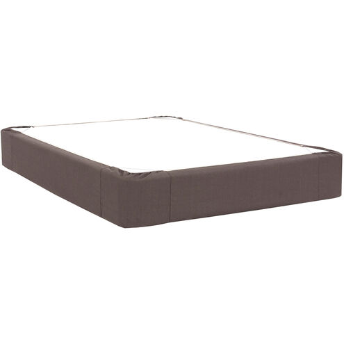 King Sterling Charcoal Boxspring Cover
