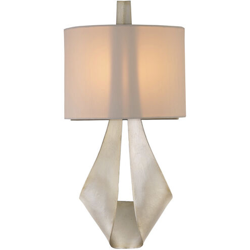 Barrymore Wall Sconce Wall Light in Pearl Silver