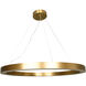 Canada LED 43 inch Antique Brass Chandelier Ceiling Light