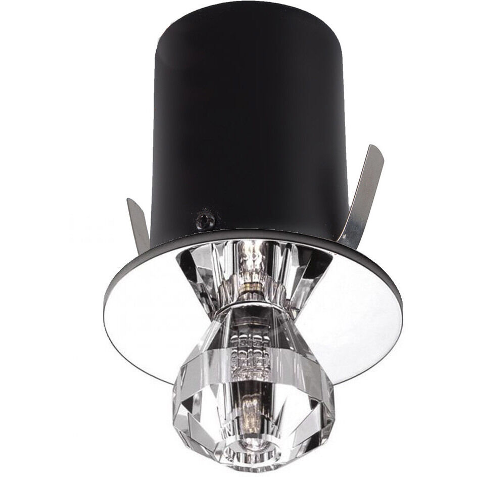 Beauty Spot LED Clear/Chrome Recessed Lighting