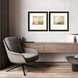 Waterside Collection Metallic Bronze With A Pewter Lip Framed Art