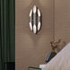 Chimes 6 Light 7.25 inch Polished Chrome Wall Sconce Wall Light