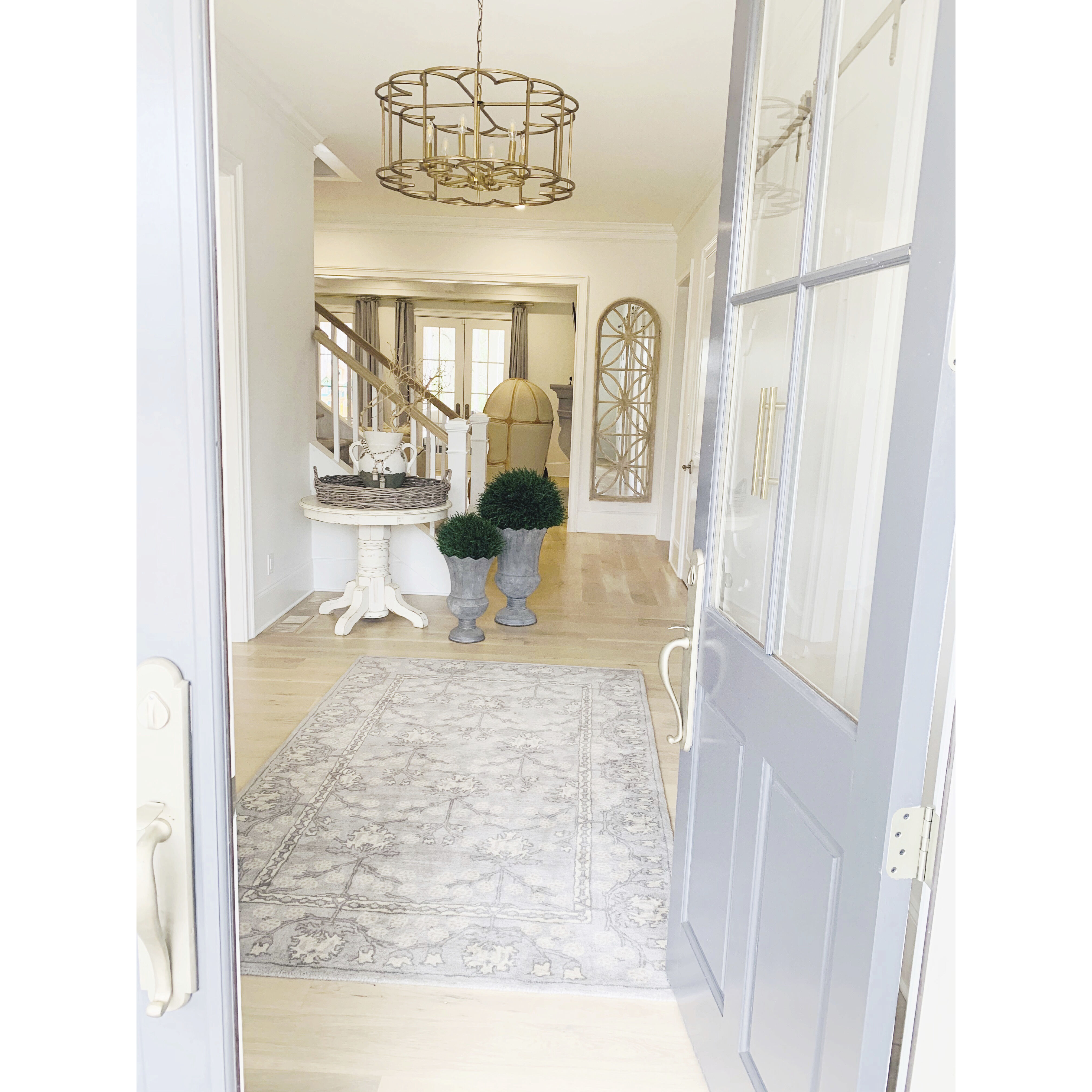 Helix 6 Light 31.5 inch Bronze Fusion Single-Tier Chandelier Ceiling Light