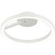 The Trundle LED White Flush Mount Ceiling Light