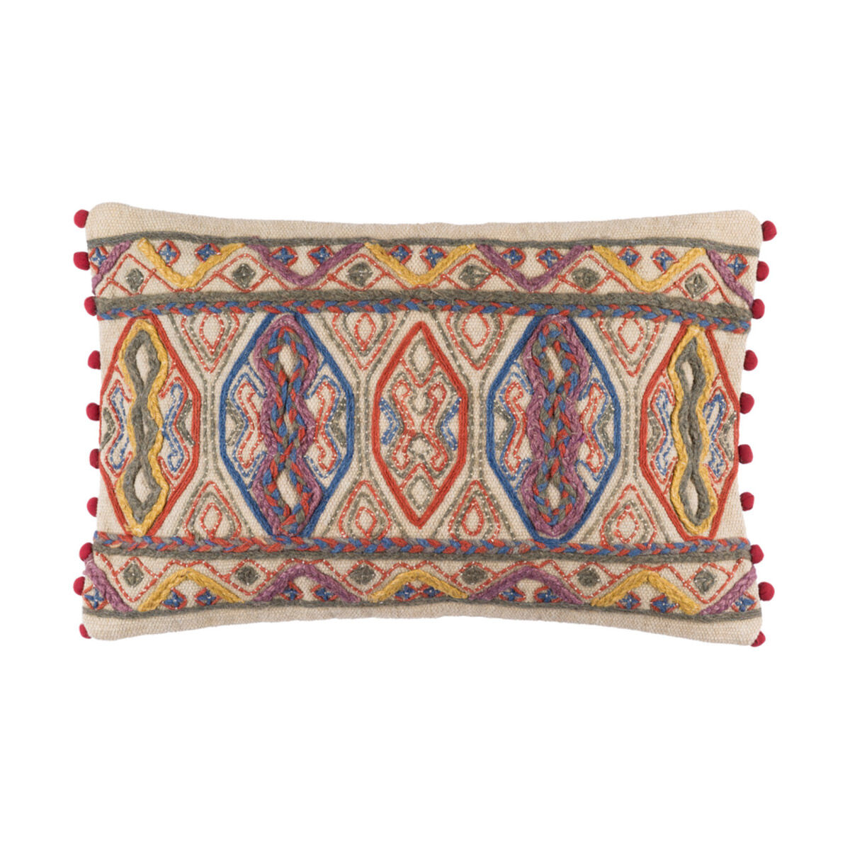 Marrakech 22 X 14 inch Aqua/Bright Orange/Cream/Dark Purple/Emerald Pillow Kit