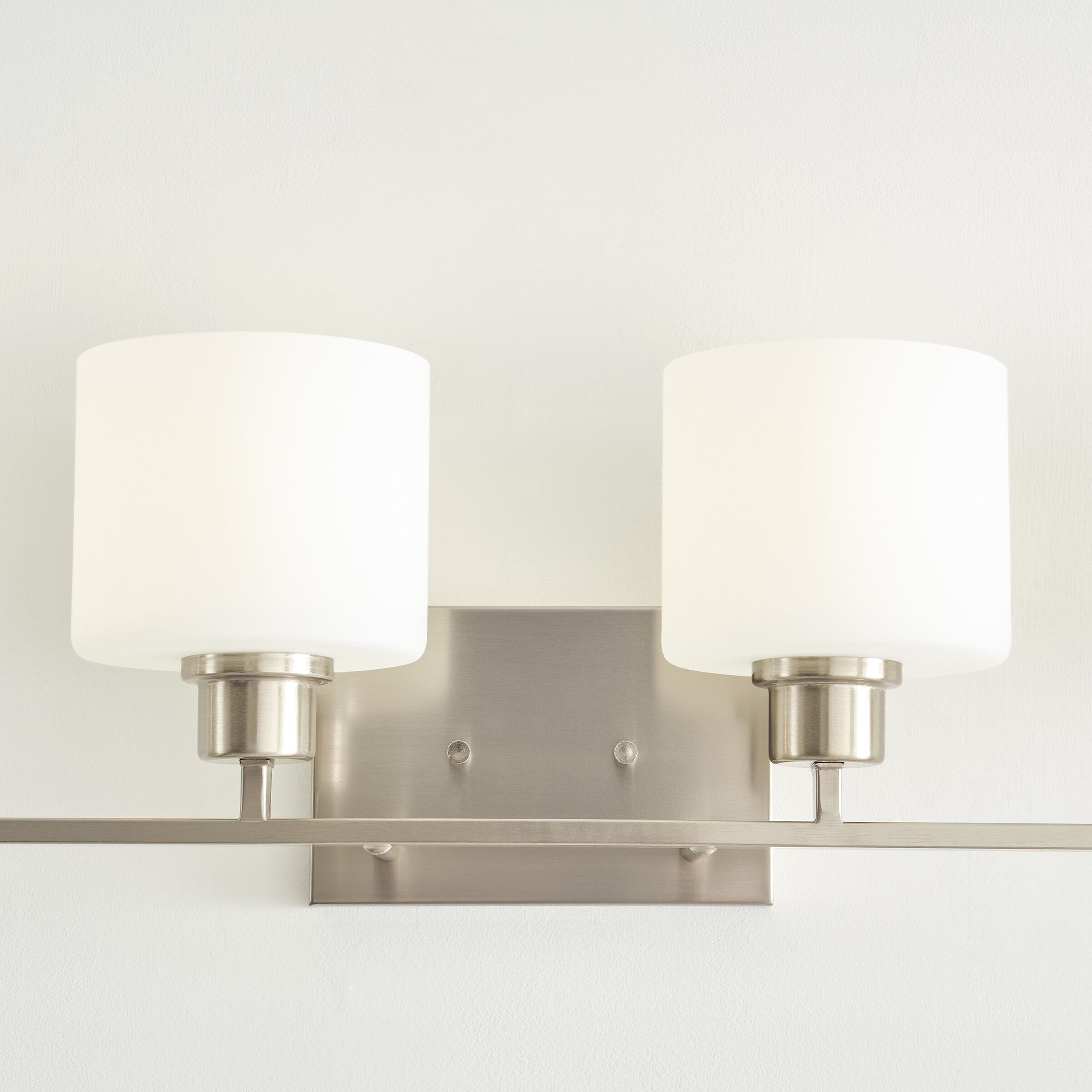 Canfield 4 Light 31.88 inch Brushed Nickel Wall Bath Fixture Wall Light