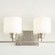 Canfield 4 Light 31.88 inch Brushed Nickel Wall Bath Fixture Wall Light
