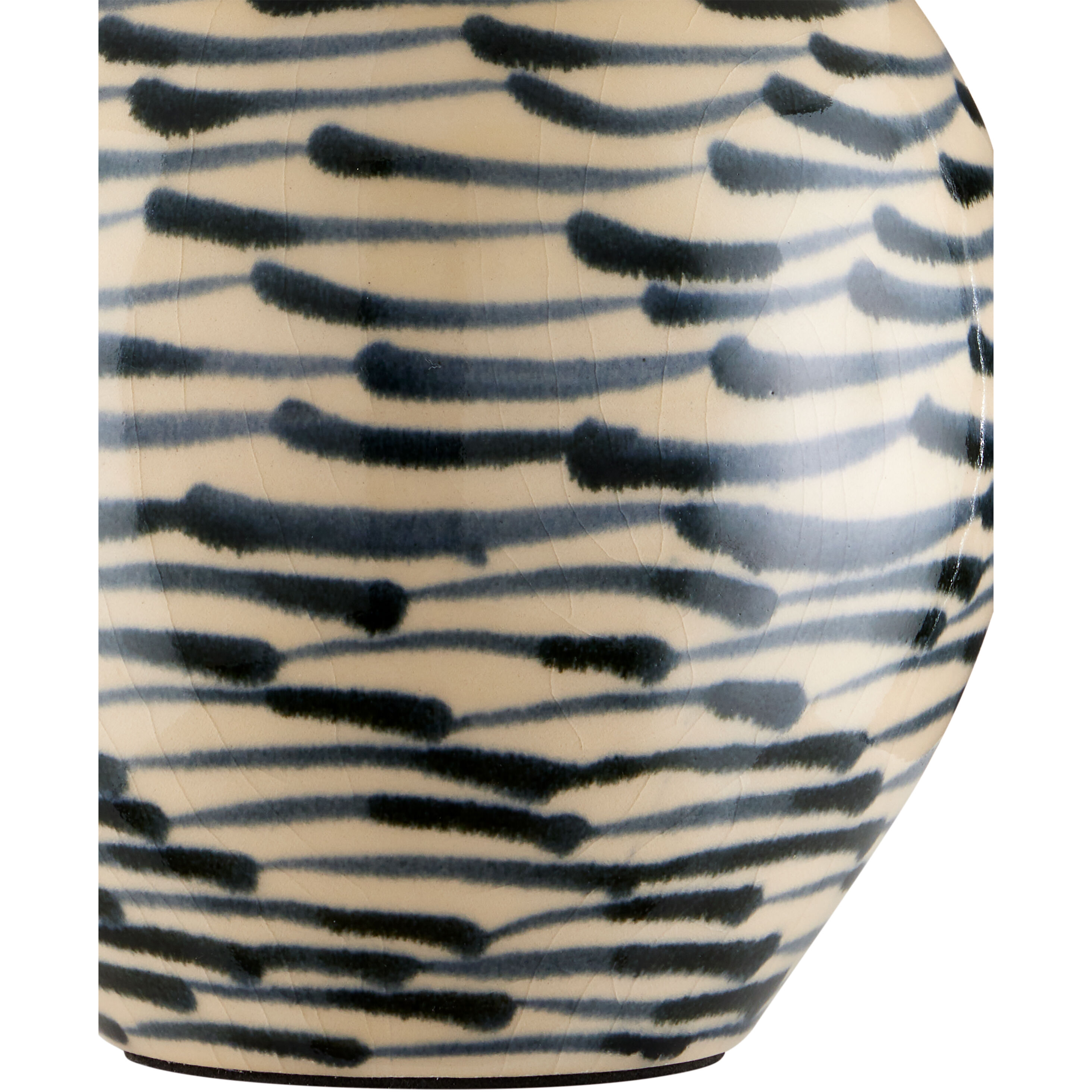 Minnows 15.5 inch 60 watt Navy Blue/Beige Table Lamp Portable Light