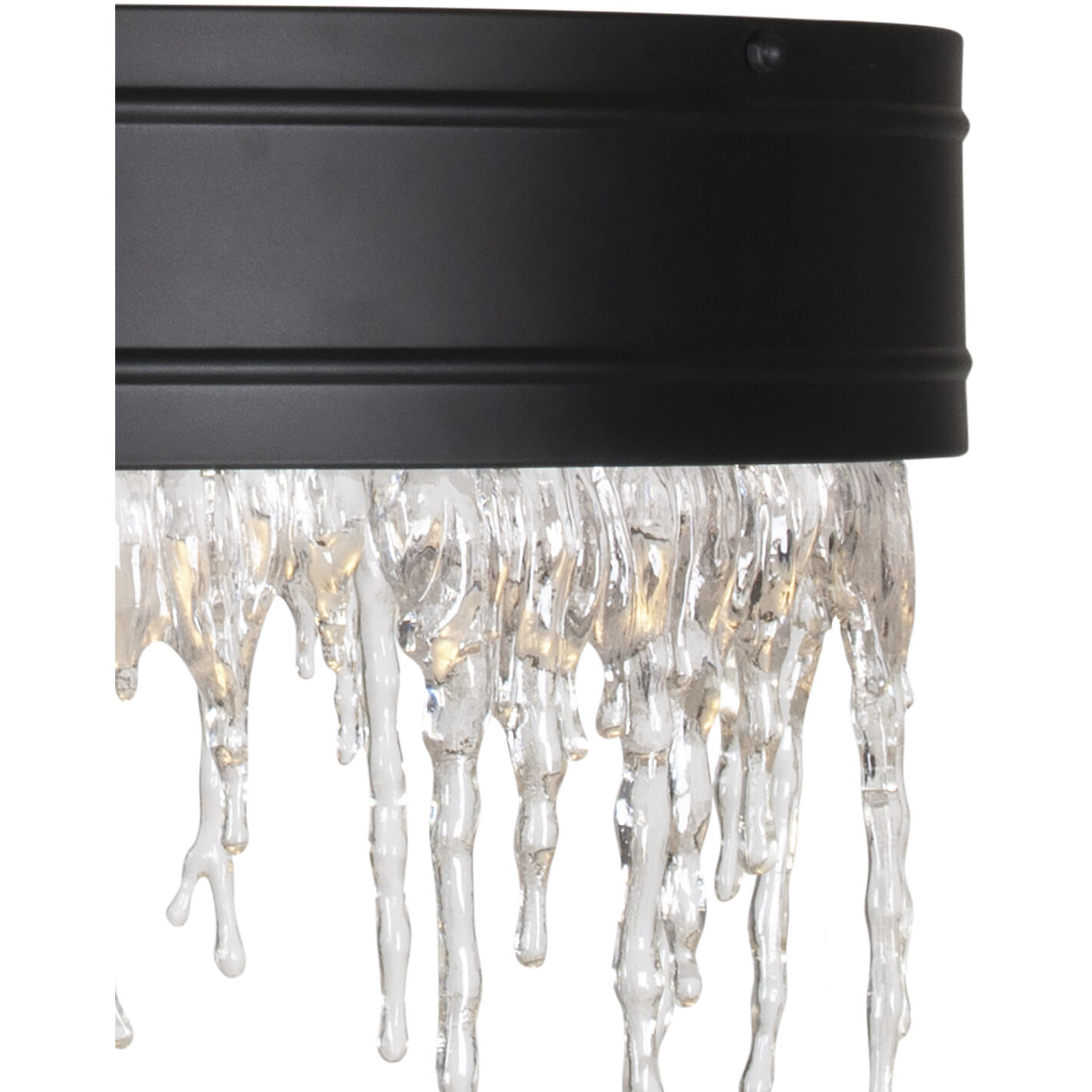Juniper 5 Light 25.5 inch Black Matte Chandelier Ceiling Light
