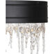 Juniper 5 Light 25.5 inch Black Matte Chandelier Ceiling Light