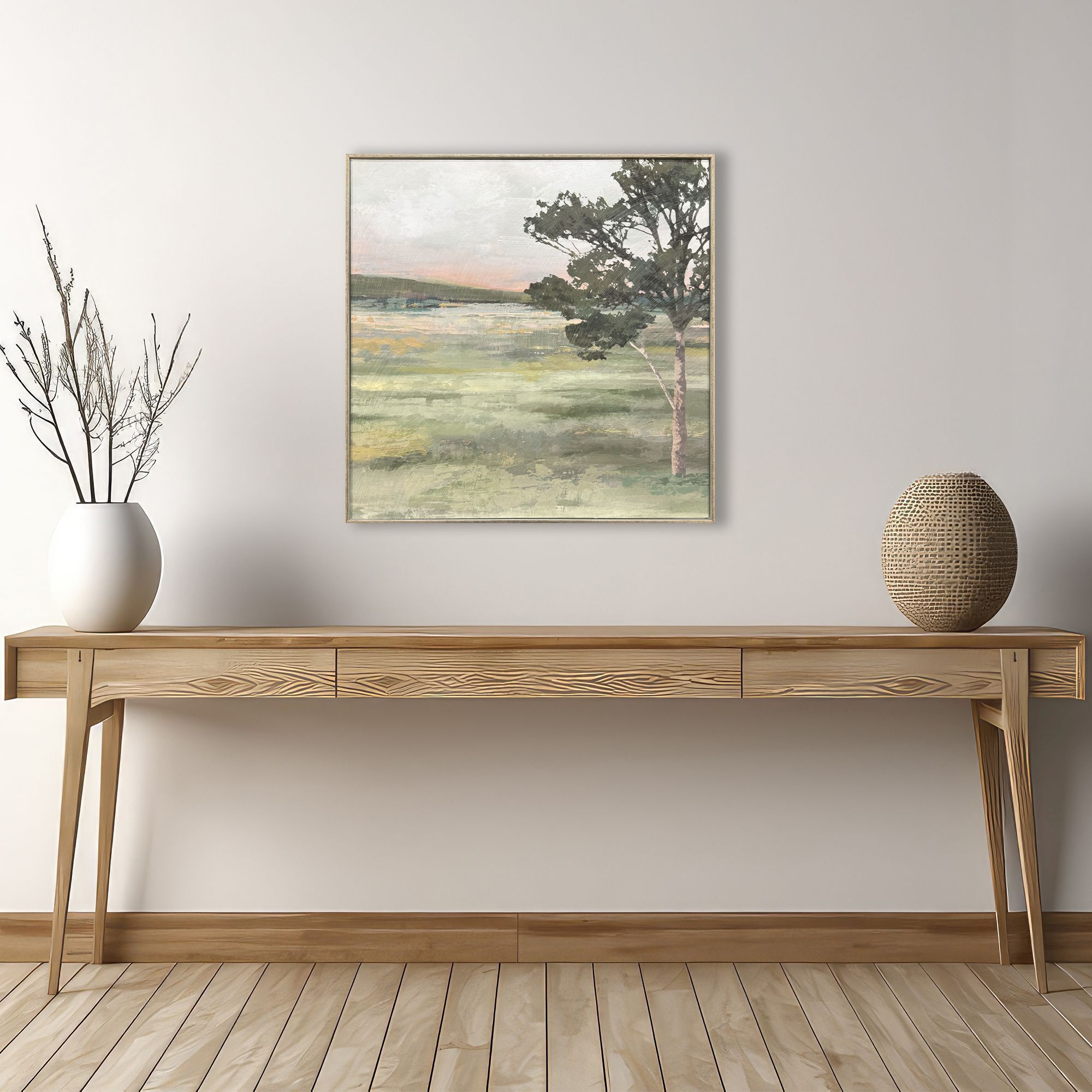 Noorong / Omaroo 21 X 21 inch Non-Glass Framed Art, Propac