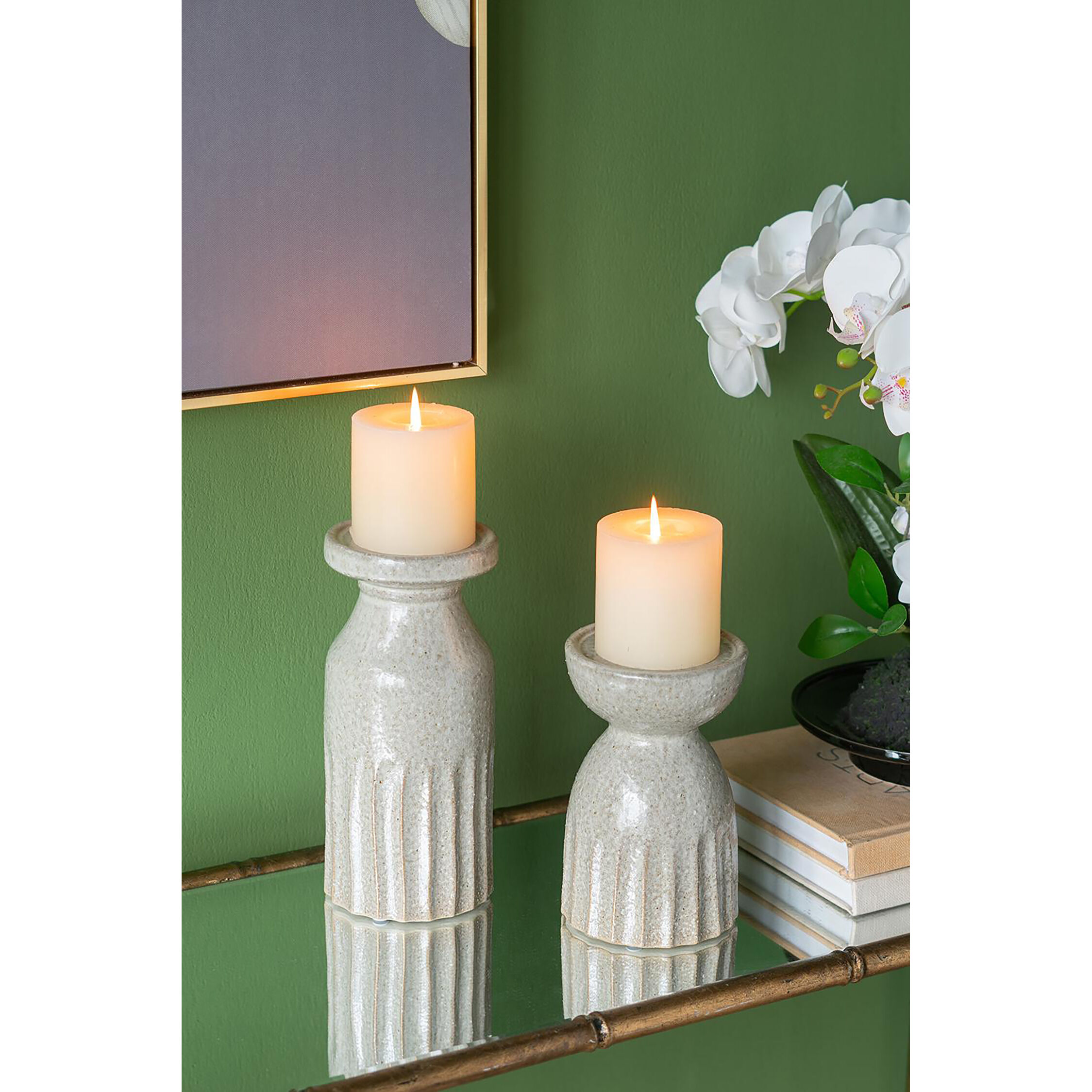 Anita 9.1 X 4.1 inch Candle Holder