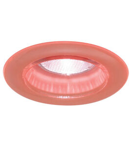 Lavery Pink Glass Recessed Trim, 4 Inch