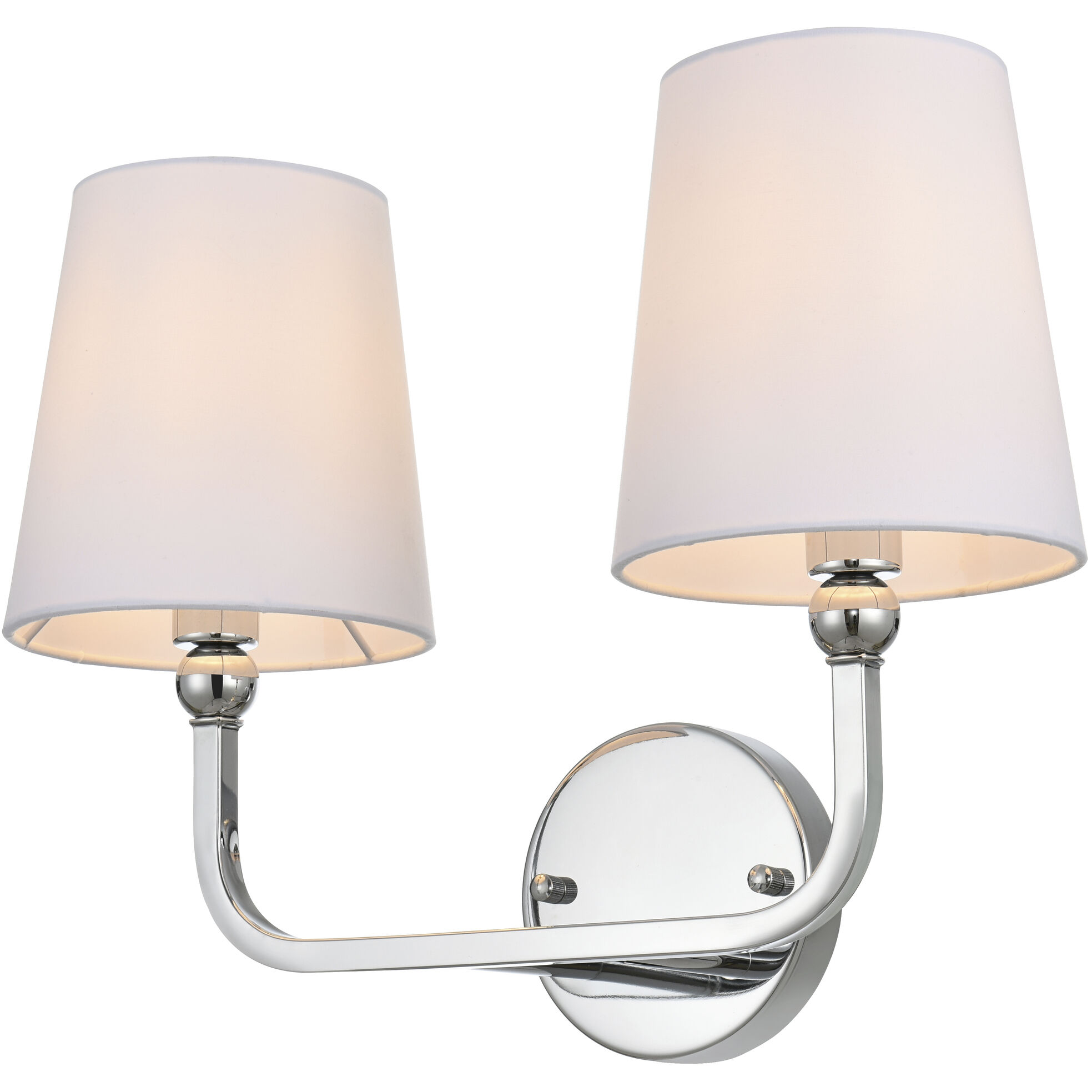 Colson 2 Light 16 inch Chrome Bath Sconce Wall Light