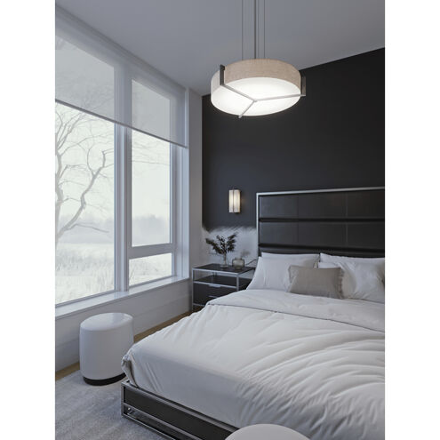 Apex 3 Light 17 inch Satin Nickel Pendant Ceiling Light