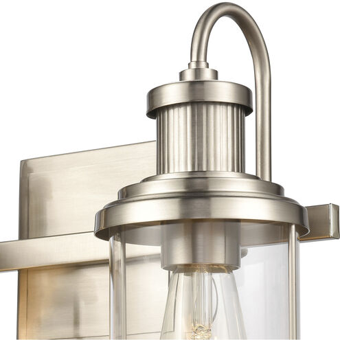 Millburn 2 Light 15 inch Satin Nickel Vanity Light Wall Light