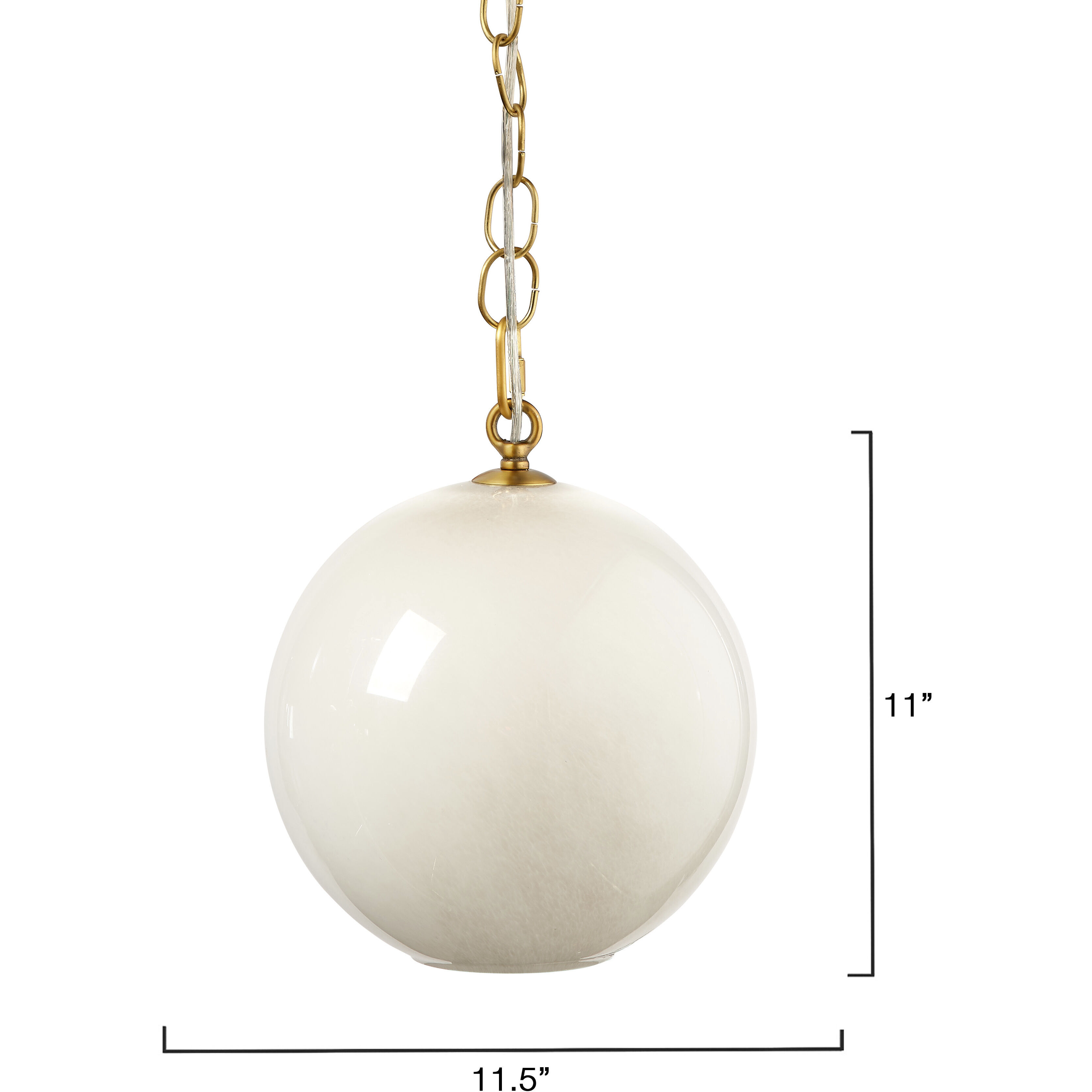 Camber 1 Light 11.5 inch Brass Pendant Ceiling Light