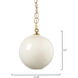 Camber 1 Light 11.5 inch Brass Pendant Ceiling Light