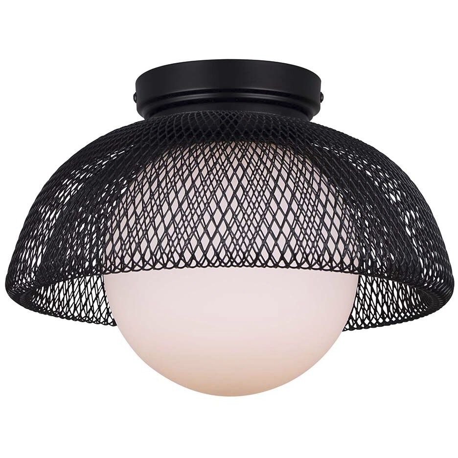 Emerich 1 Light 12.25 inch Black Pendant Ceiling Light