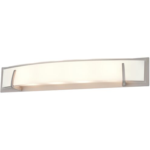 Hyperion LED 36 inch Buffed Nickel Bath Vanity Wall Light
