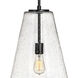 Vance 1 Light 13 inch Satin Black Indoor Pendant Ceiling Light
