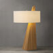 Obelisk 29 inch 22 watt Natural Ash Table Lamp Portable Light
