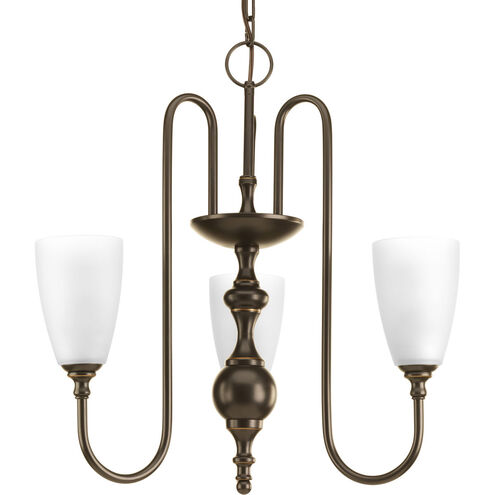 Revive 3 Light 22 inch Antique Bronze Chandelier Ceiling Light