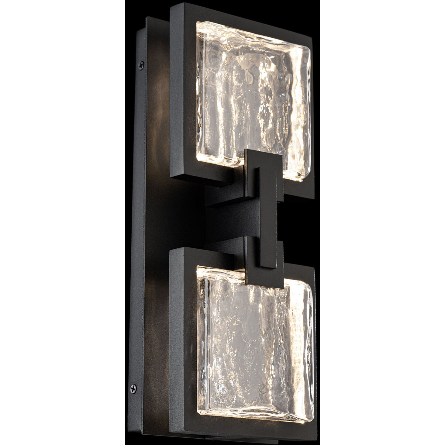 Beyond Pop Star LED 12 inch Black Outdoor Wall Light
