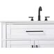 Virginia 42 X 35 inch White Bathroom Vanity Cabinet
