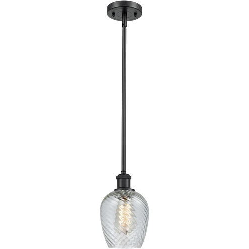 Ballston Salina 1 Light 5 inch Matte Black Pendant Ceiling Light, Ballston