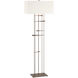 Cavaletti 65.2 inch 100 watt White Floor Lamp Portable Light in Natural Anna