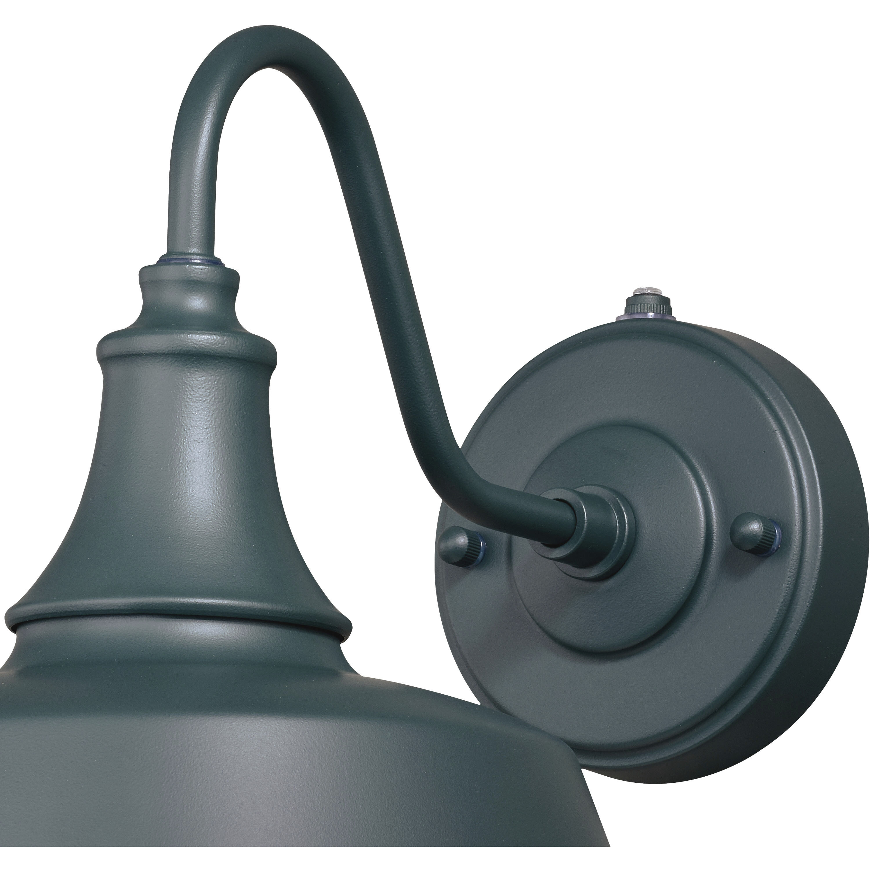 Dorado LED 9 inch Hunter Green and White Outdoor Wall