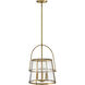 Tournon 15 inch Heritage Brass Indoor Pendant Ceiling Light